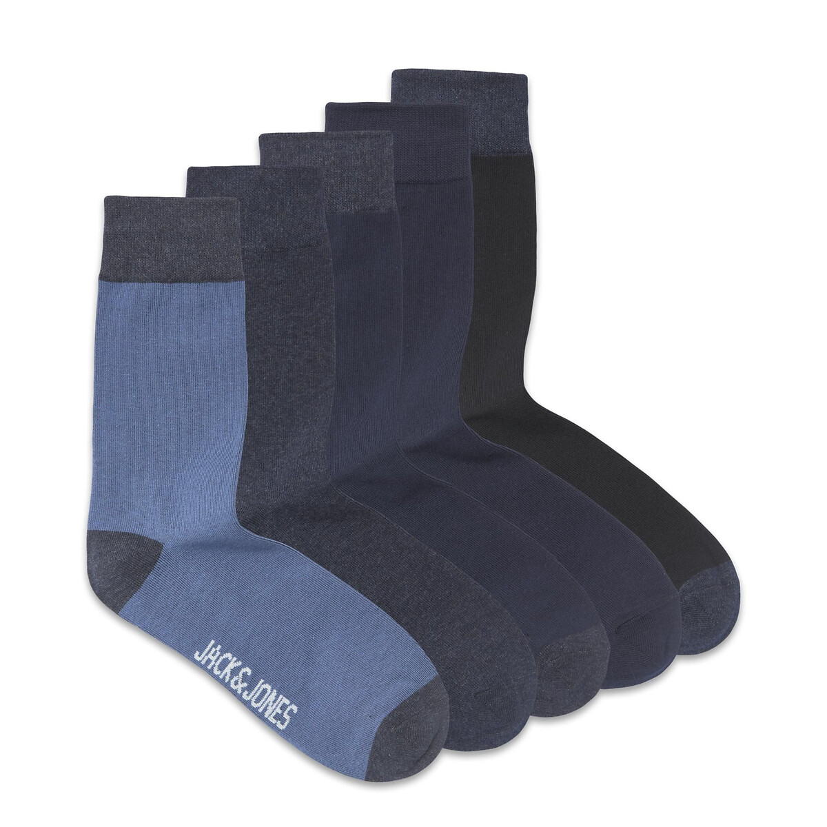 La Redoute Collections Mens Pack Of 5 Pairs Of Trainer Socks 